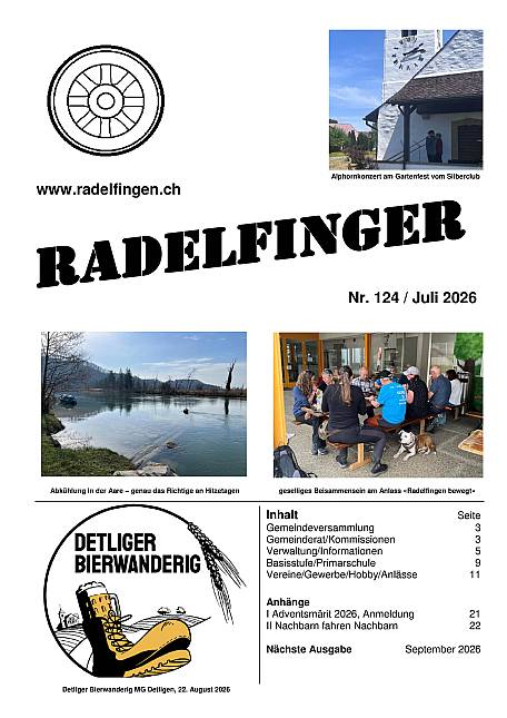 Radelfinger Nr. 124, Juli 2026