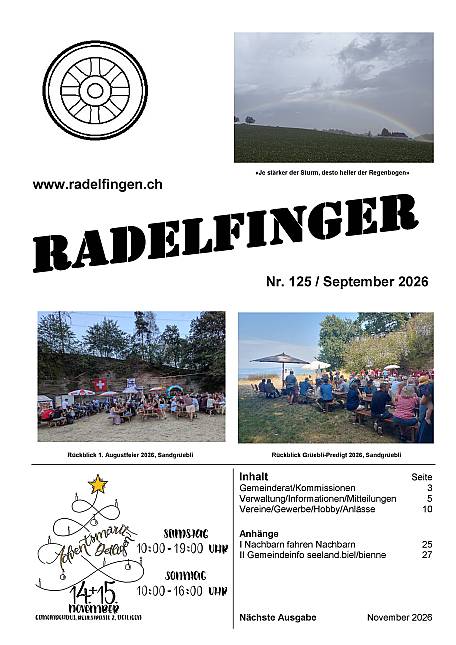 Radelfinger Nr. 125, September 2026
