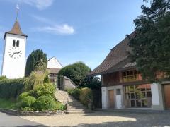 Kirche und Pfrundscheune