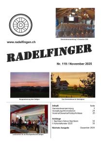 Titelseite Dorfzeitung Radelfinger